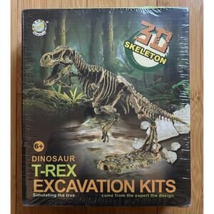 Dinosaur T-Rex Excavation Kits 3D Skeleton
